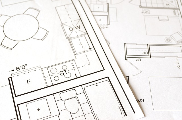 House renovation blueprints